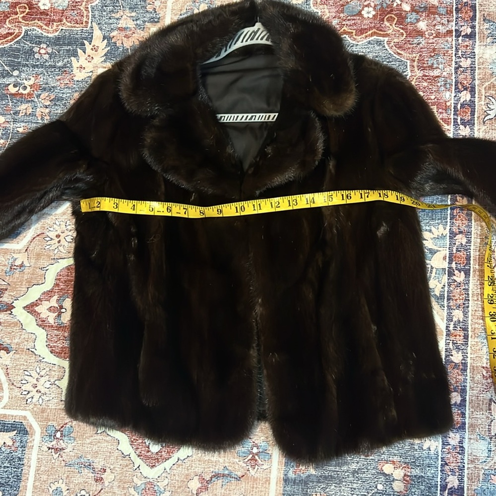 Pure Sable/mink vintage Sz M - Picture 7 of 13